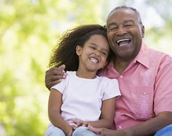 Dustin and granddaughter