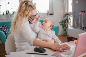 Woman with her Baby-1