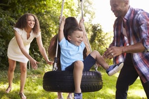 Tire Swing Family