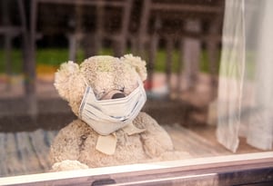 Scavenger Hunt - Teddy Bear in Window