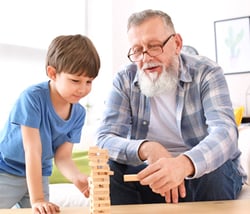 Alan and grandson