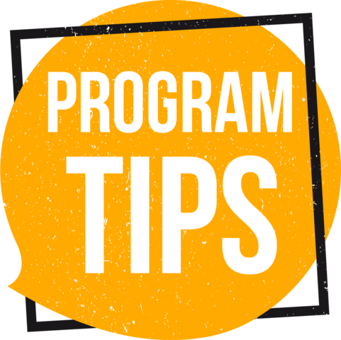 program tips