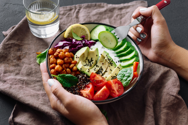Healthy eating - salad